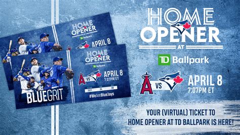 blue jays home opener tickets